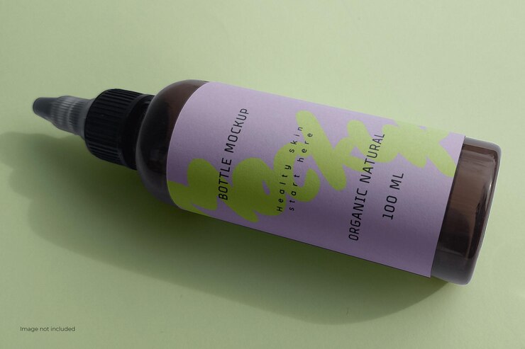 cosmetic bottle mockup