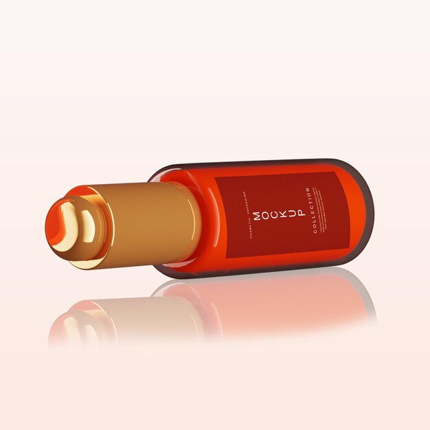 Cosmetic Bottle Mockup