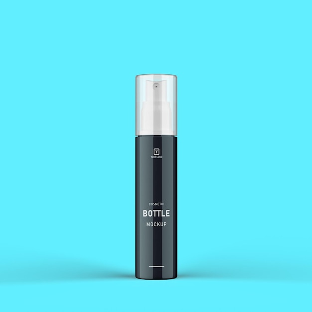 Cosmetic bottle mockup