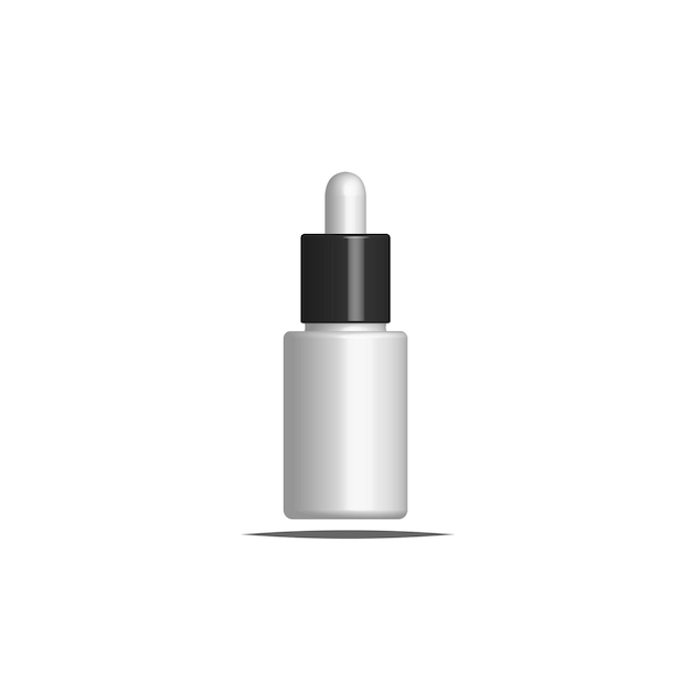 a cosmetic bottle