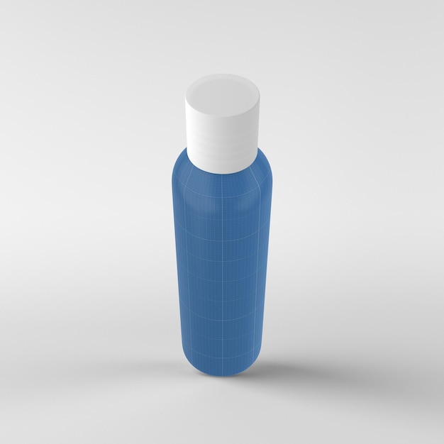 PSD cosmetic bottle