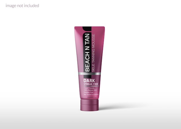 Mockup di crema cosmetica