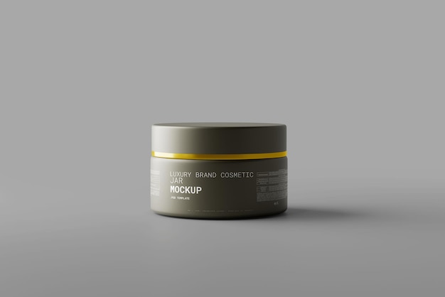 cosmetic Jar mockup