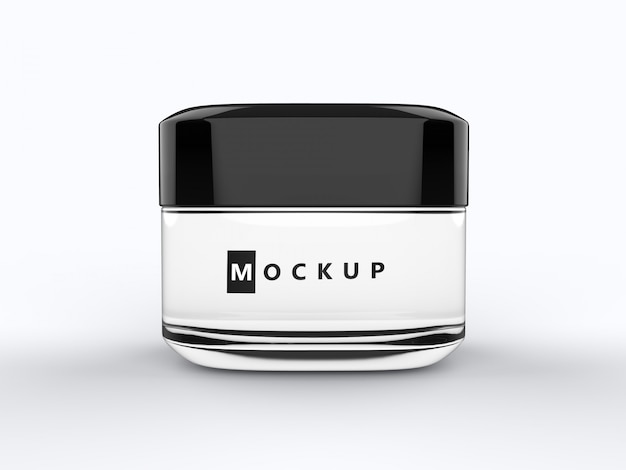 Cosmetic  mockup psd file