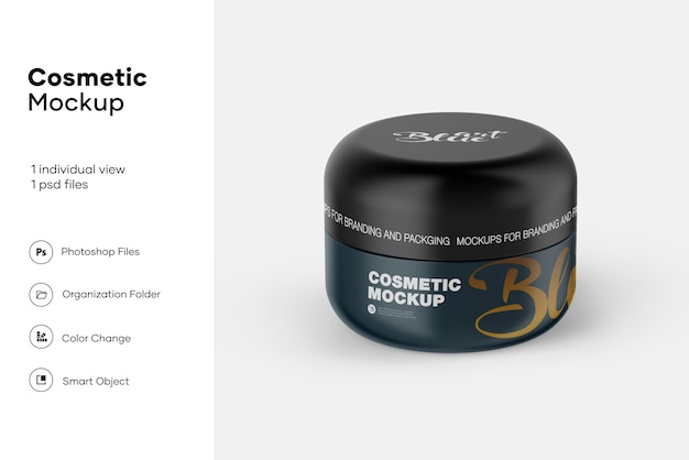 PSD cosmetic mockup