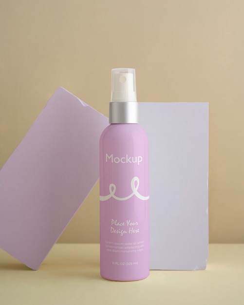 cosmetic packaging mockup