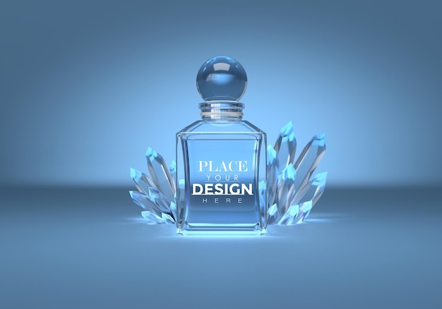 cosmetic product packaging mockup