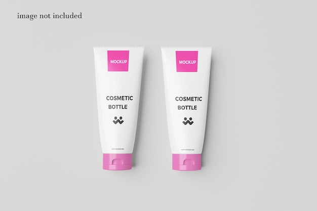 Mockup di prodotti cosmetici