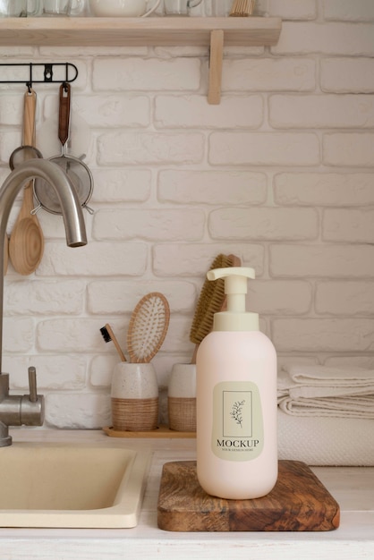 cosmetic spray bottle mock-up