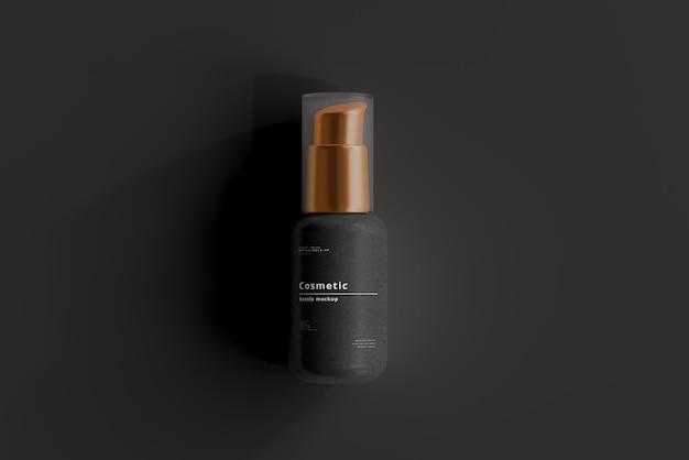 Cosmetic spray bottle mockup