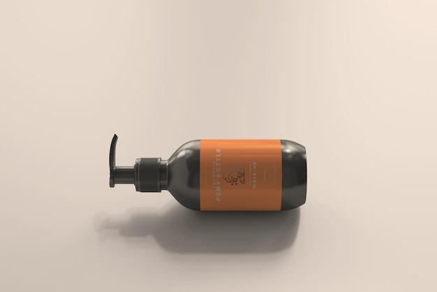 PSD cosmetic spray bottle mockup