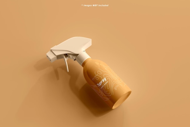 Cosmetic Spray Bottle Mockup