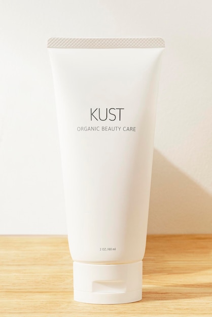 cosmetic tube mockup psd spa product packaging