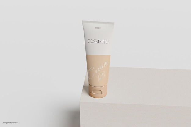 Mockup di tubo cosmetico