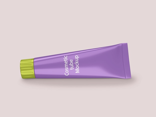 Cosmetic Tube mockup