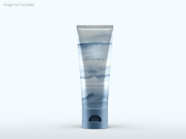 PSD mockup di tubo cosmetico