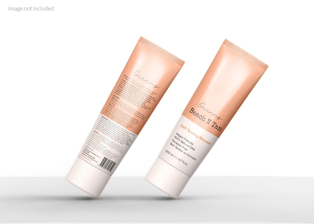 Cosmetic Tube Mockup