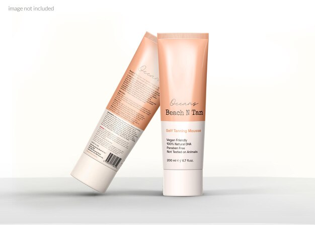Cosmetic Tube Mockup