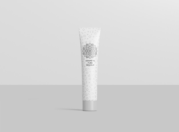 Cosmetic tube mockup