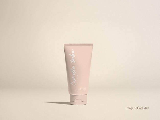 Mockup di imballaggio per tubi cosmetici