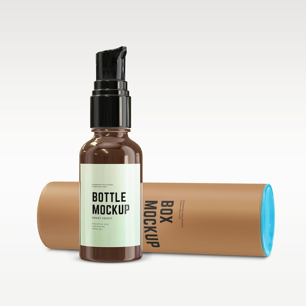Cosmetic Tubes Mockup Design