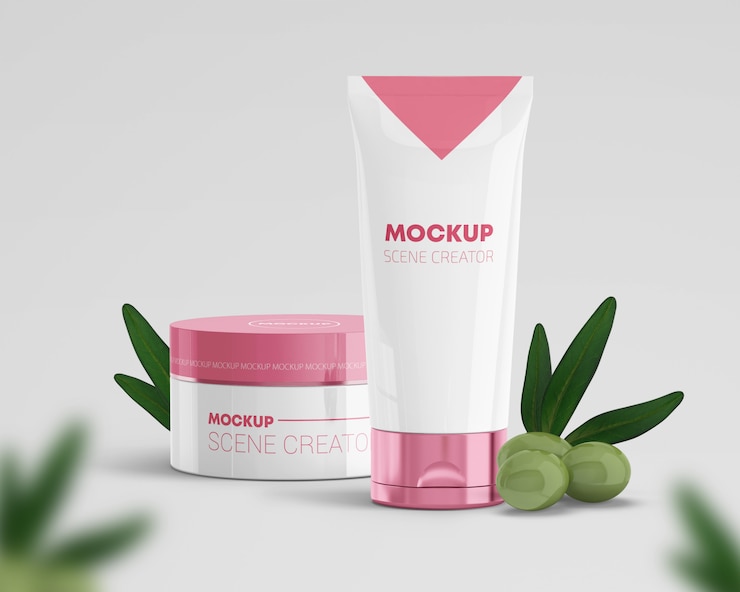 PSD cosmetica scènemaker met olijven