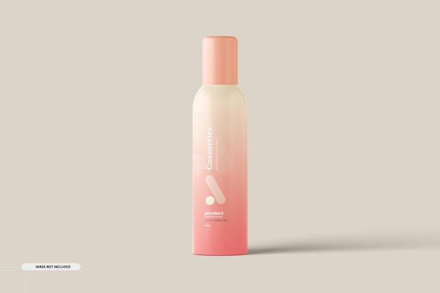 PSD cosmetics packaging product mockup