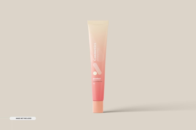 Mockup di prodotti per l'imballaggio di cosmetici