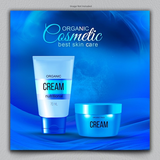 cosmetics product sale poster