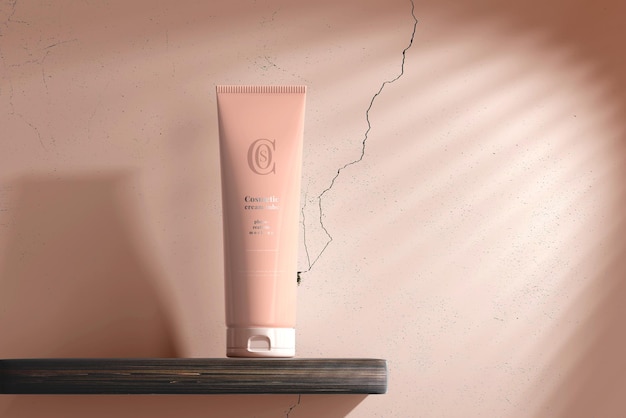 Cosmetische cream tube mockup