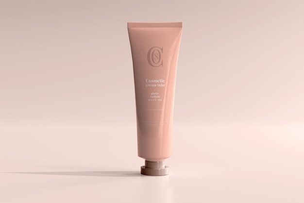 Cosmetische Cream Tube Mockup