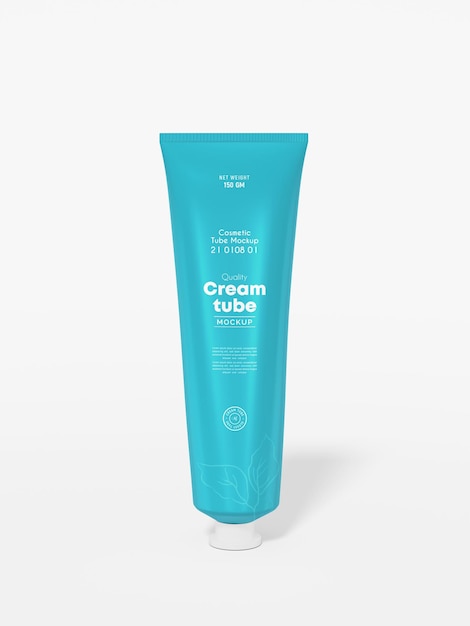 Cosmetische Crème Tube Branding Mockup