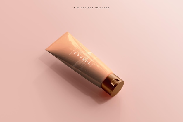 Cosmetische crème tube mockup