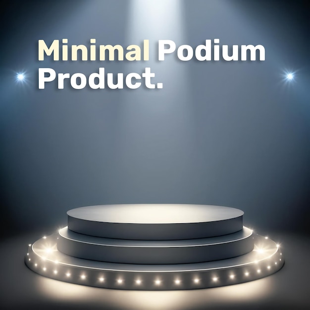 PSD cosmetische display product podiumstandaard neon podiumscène voor productweergave 3d-rendering
