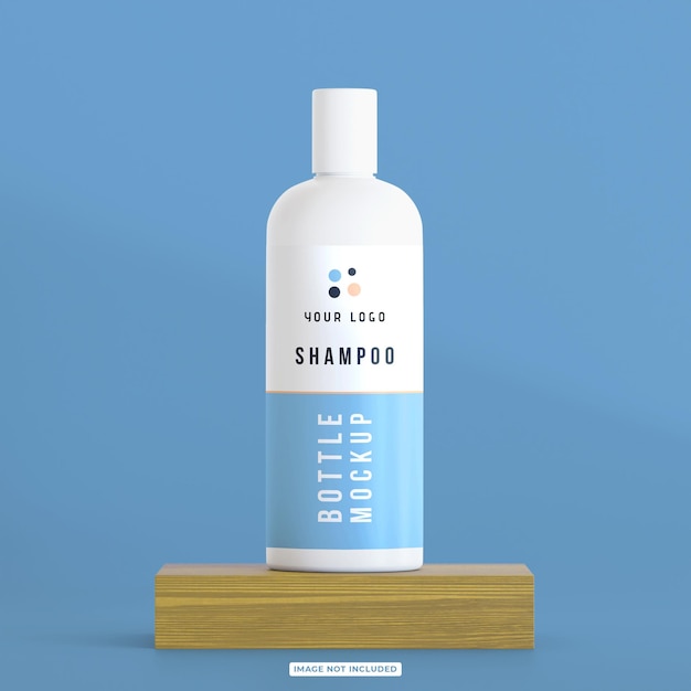 Cosmetische en huidverzorging plastic fles mockup