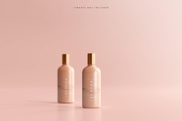 Cosmetische fles mockup