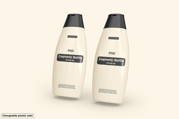 Cosmetische fles mockup