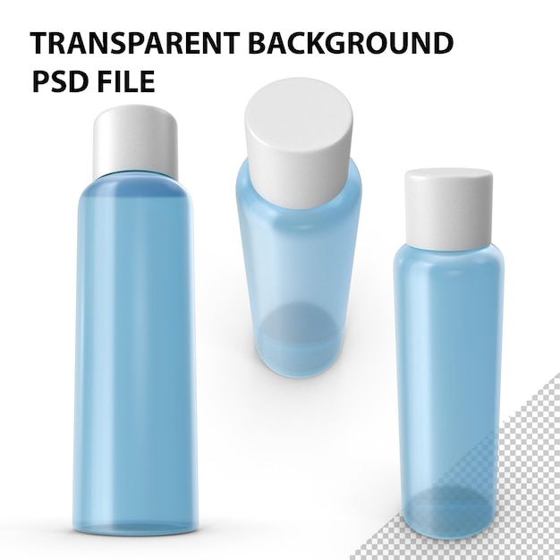 PSD cosmetische fles png