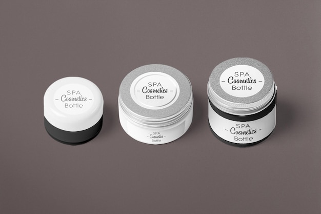 Cosmetische producten mockup