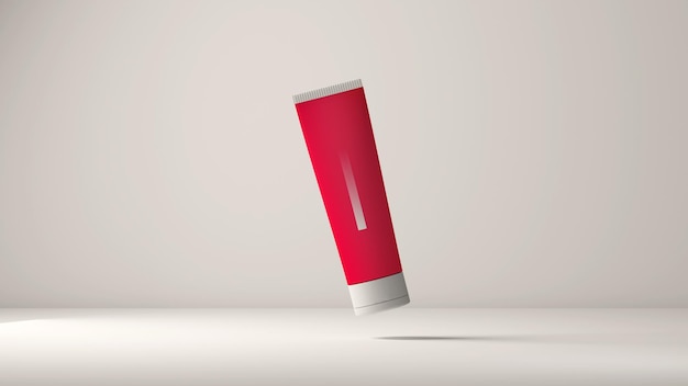 Cosmetische tude-mockup