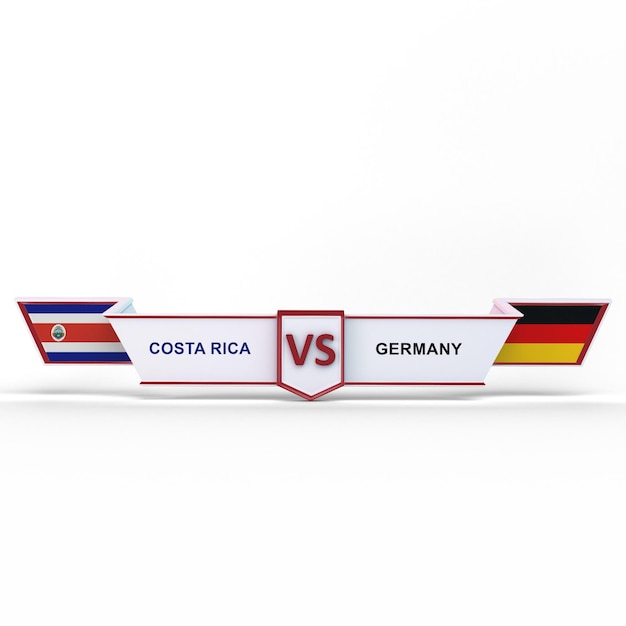 코스타리카 VS 독일 월드컵 경기