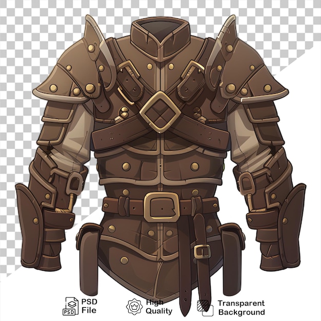 PSD a costume for a knight that is on a transparent background with png file
