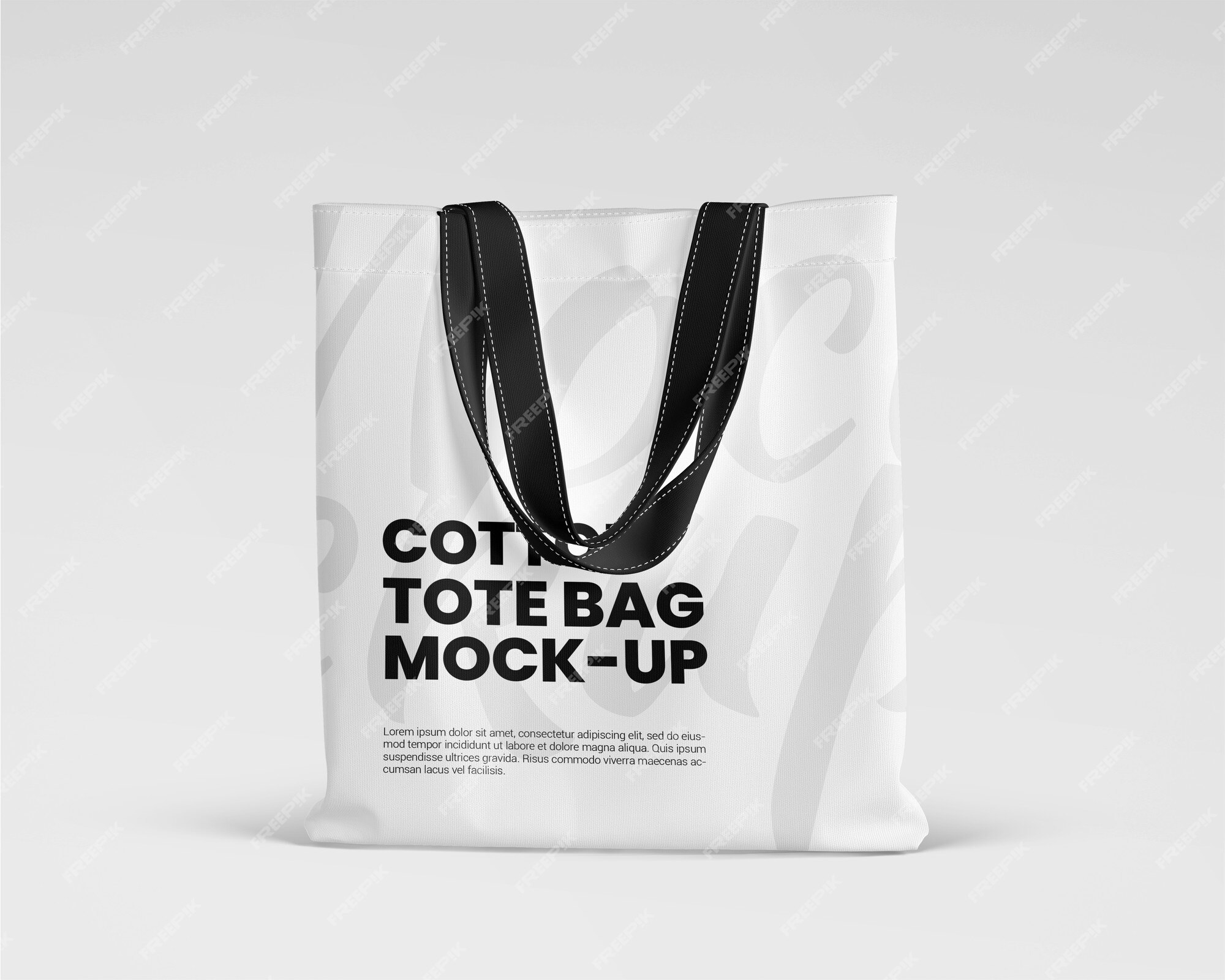 Premium PSD | Cotton tote bag mockup