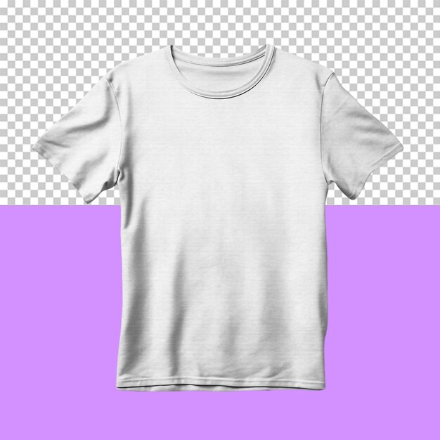 PSD cotton tshirt isolated object transparent background