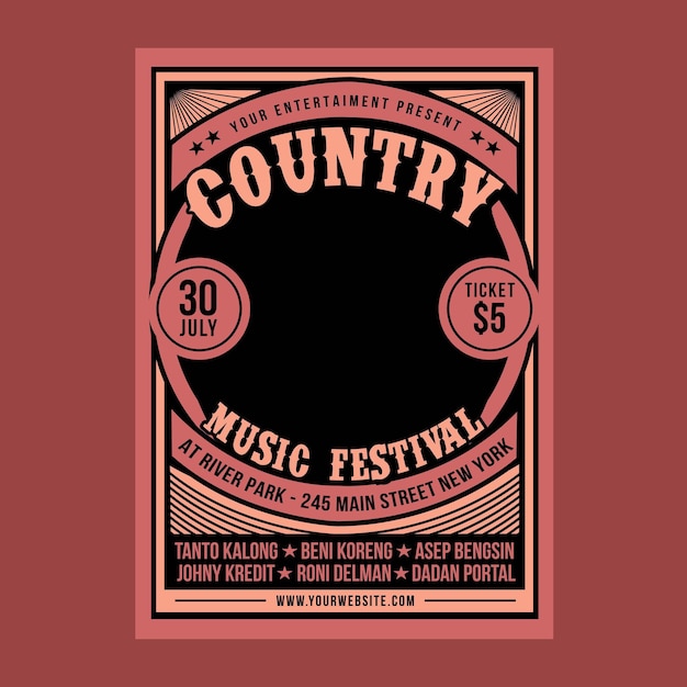 Country music festival