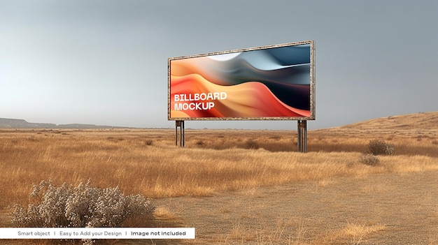 Countryside Billboard Mockup