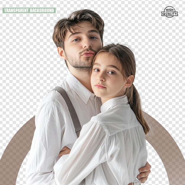 A couple looking into each other s eyes transparent background