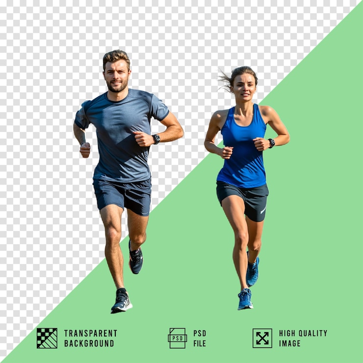 PSD couple running