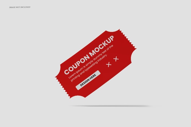Coupon mockups