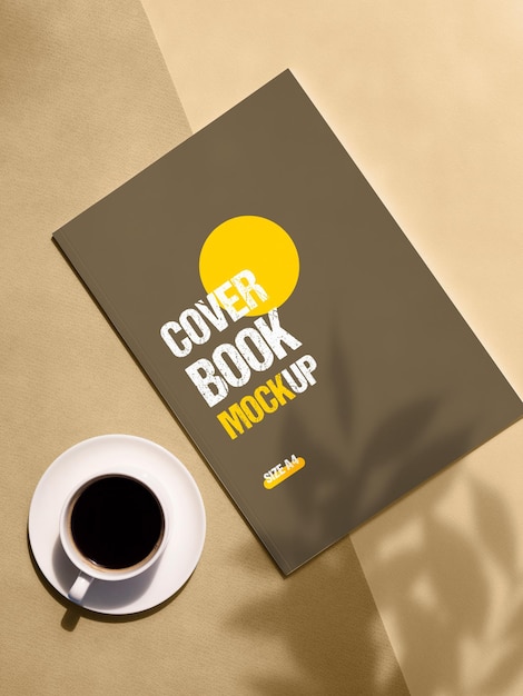 PSD cover book mock up